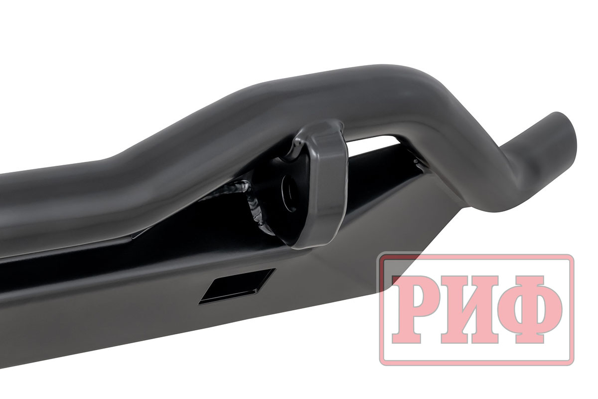 картинка Бампер РИФ силовой передний Lada Нива Тревел с защитной радиатора