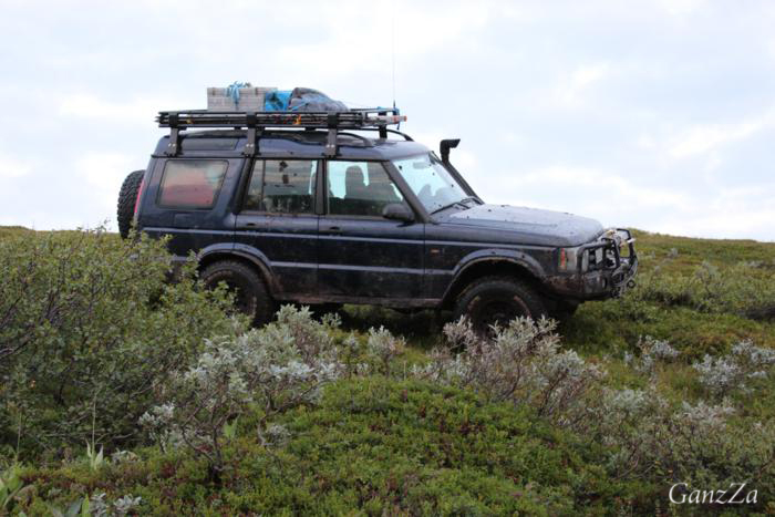 картинка Бампер передний KDT силовой со съемным кенгурином для LAND ROVER DISCOVERY