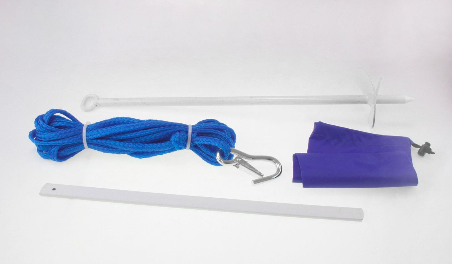 картинка Якорь-бур с веревкой