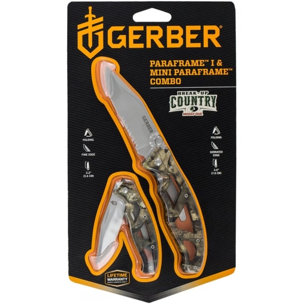 картинка Нож Gerber Paraframe Combo,Mossy Oak, 31-003207NDIP