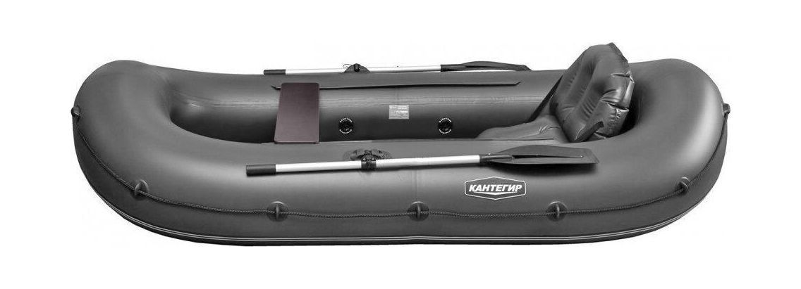 картинка Надувная лодка ПВХ Кантегир 300 НД, серый, SibRiver