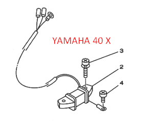 картинка Катушка освещения Yamaha 40X 66T-85533-00 (WUHU)