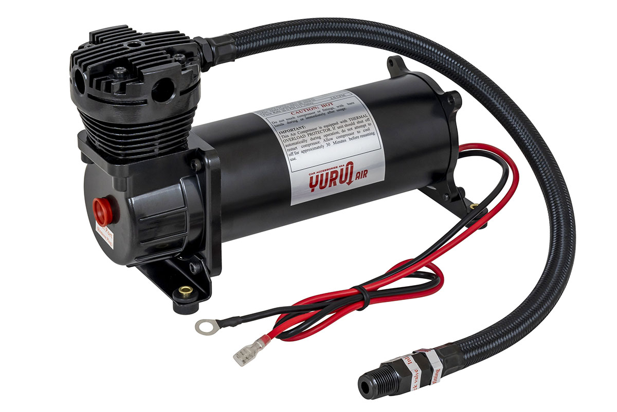 картинка Компрессор YURUI 24V 51л/м 13,6 атм автомобильный стационарный