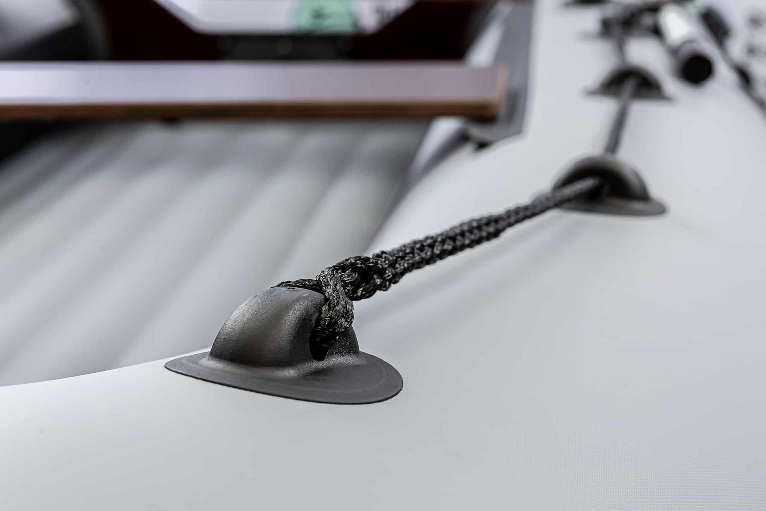 картинка Надувная лодка ПВХ, RiverBoats RB 410 НДНД, серо-оранжевый