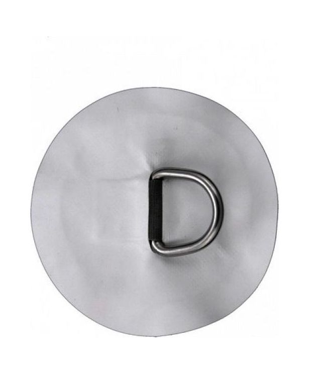 картинка Кольцо D-образное серое, 2 шт