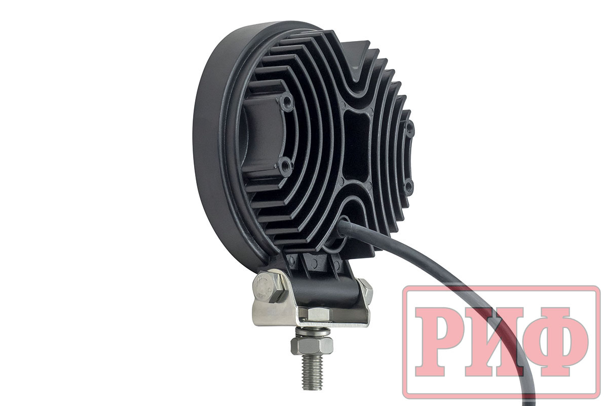 картинка Фара РИФ 24Вт, 116х116х63мм, 9 диодов, 12В, 1400лм