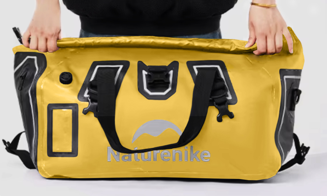 картинка Гермосумка Naturehike 60 л ПВХ (желтая)