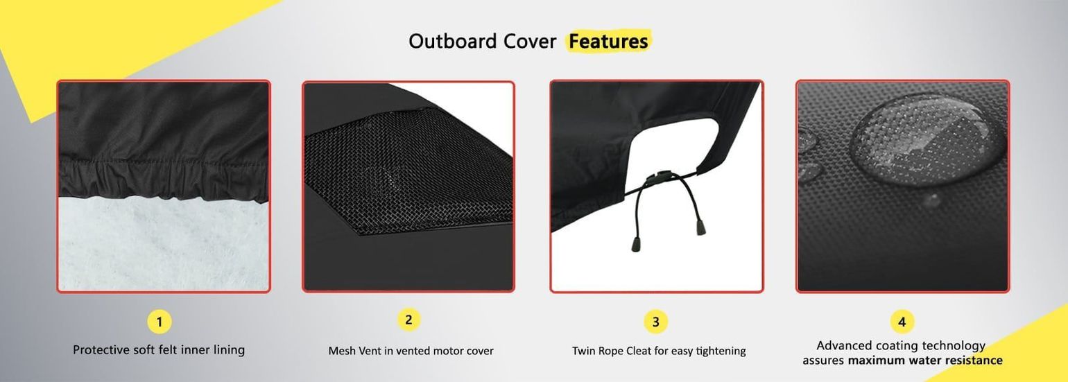 картинка Чехол ходовой на капот Suzuki DF150A/175A/200A