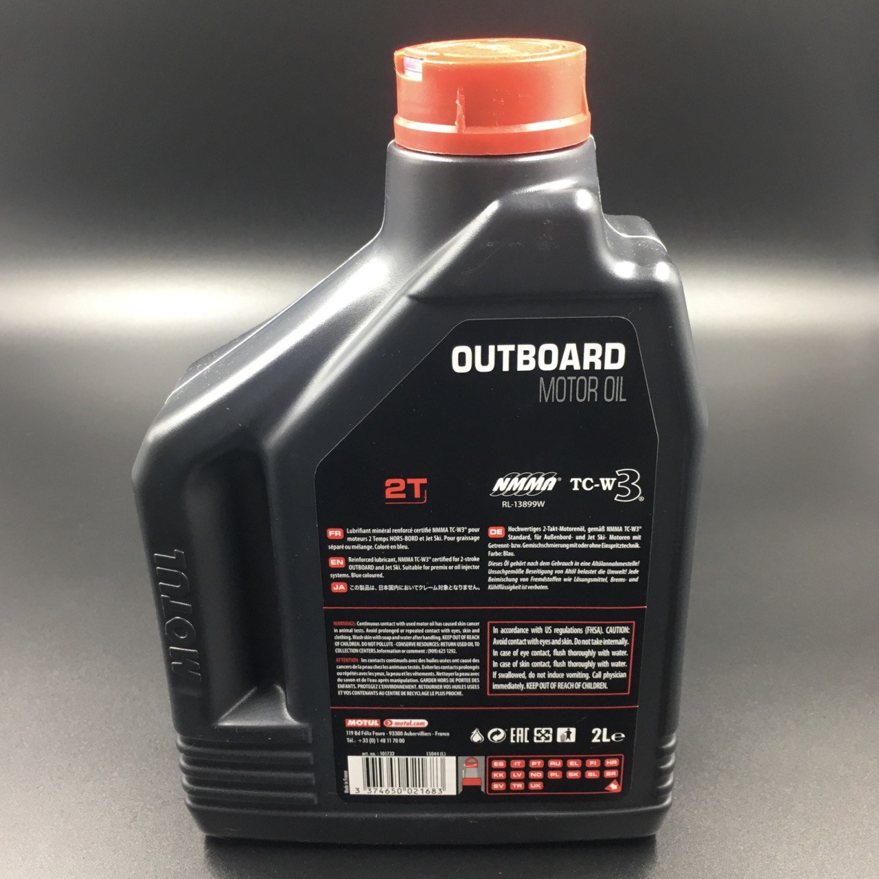 картинка Масло Motul Outboard (TC-W3) (2х тактное) (2л)