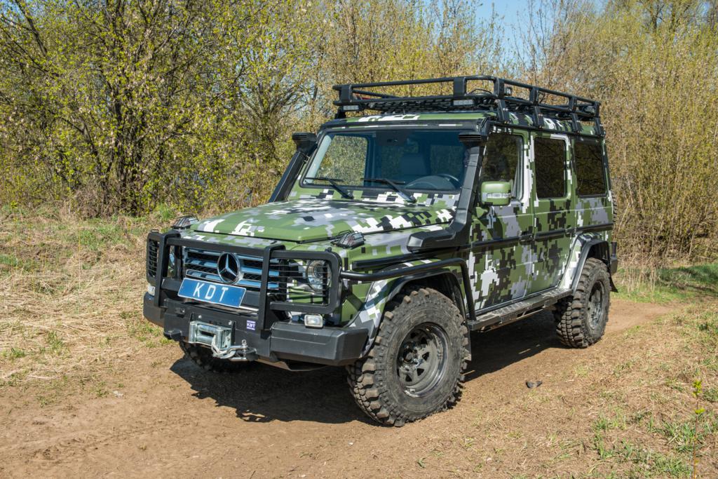 картинка Шноркель KDT Mercedes-Benz G-класс правый