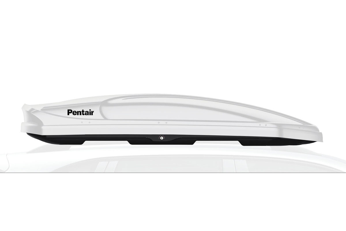 картинка Бокс автомобильный на крышу Pentair COBRA 420L белый глянец, двусторонний