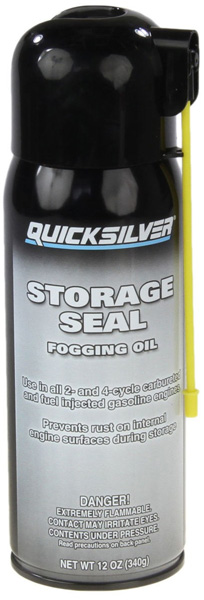 картинка Спрей-смазка консервирующая 340 г Storage seal (12OZ@6) Quicksilver (Fogging oil)