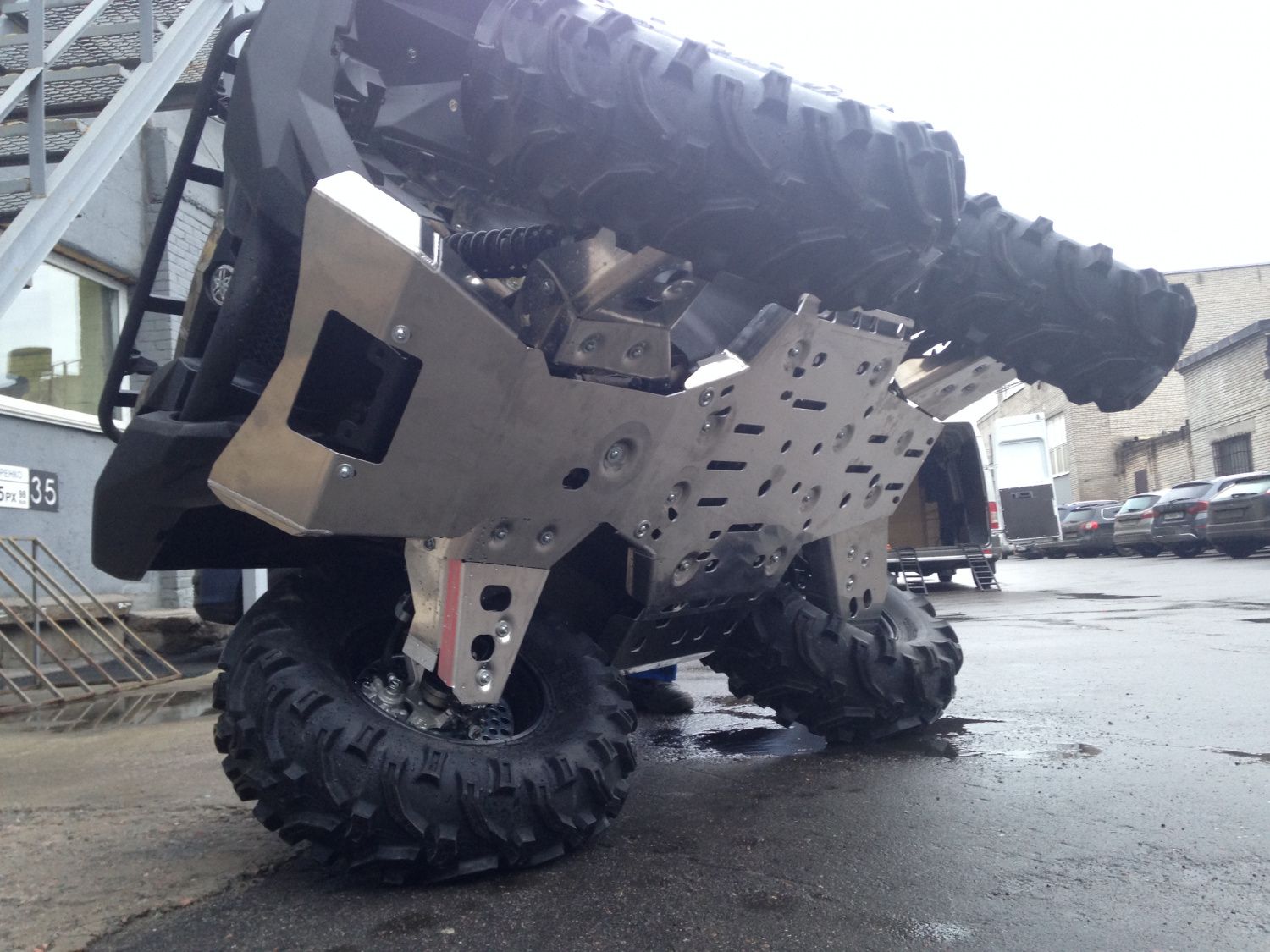 картинка Защита днища для Yamaha Grizzly 700 2016-