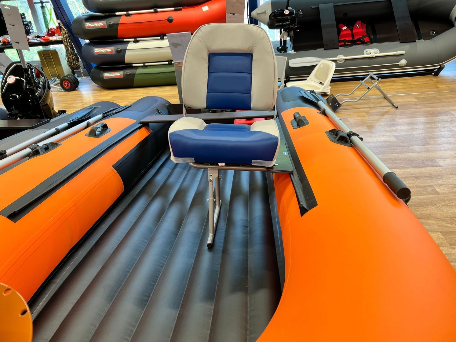 картинка Опора сиденья регулируемая складная на ликтрос