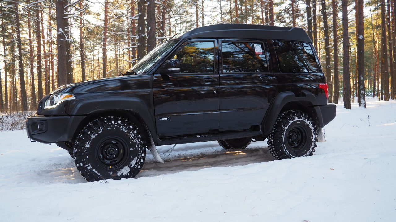 Расширитель колесной арки 105 мм UAZ "М" Патриот 2015- задний левый АВС-Дизайн ABC.UAZ.FFWA.002LM
