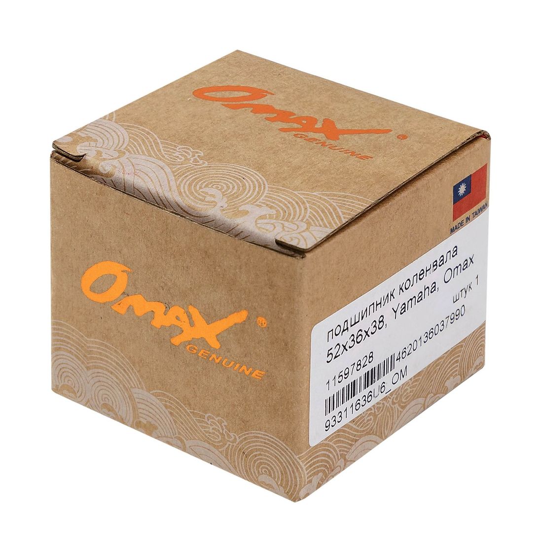 картинка Подшипник коленвала 52x36x38, Yamaha, Omax