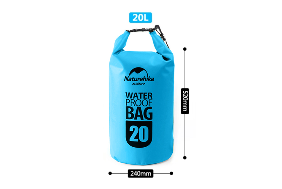 картинка Гермомешок Naturehike Ocean Pack  20 л. (синий)