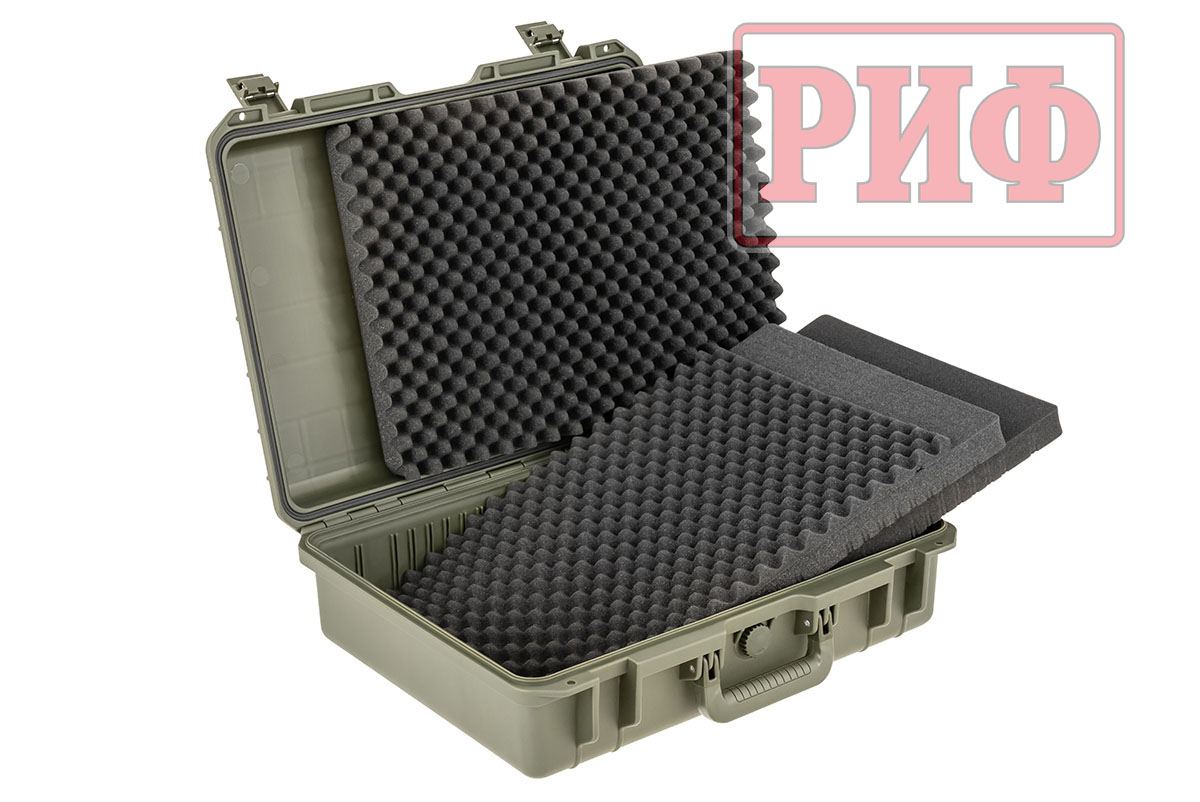 Кейс РИФ 512х410х150 мм IP67 (Хаки)