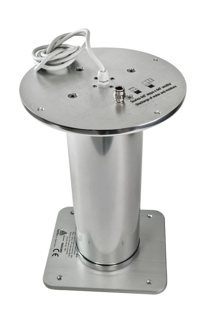 картинка Стойка столешницы электрическая 1 ступень 450-700 мм, основание 300 мм