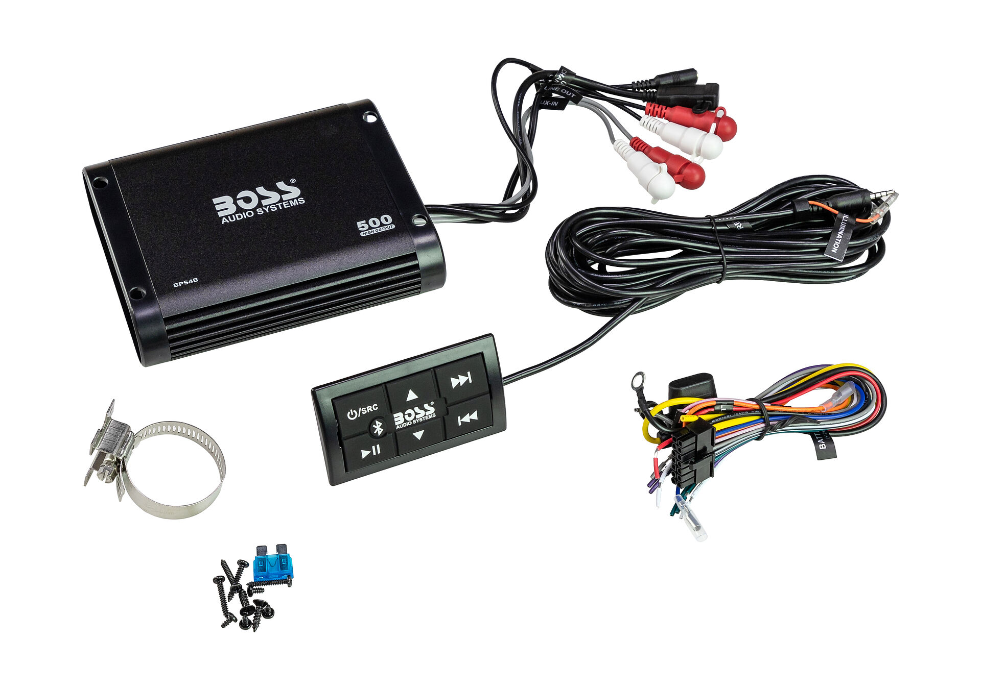 картинка Аудиосистема с усилителем BOSS BPS4B
