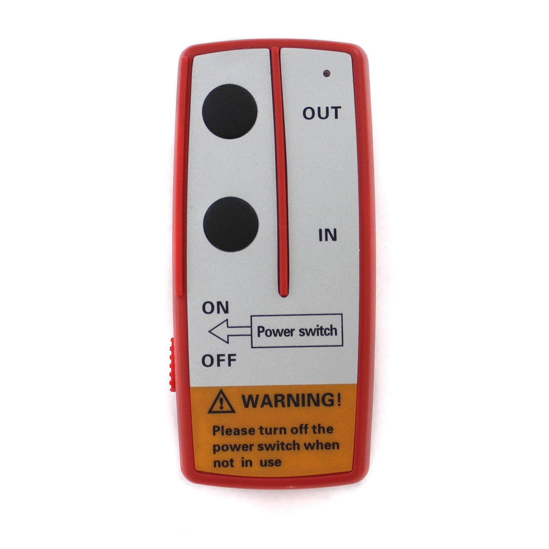 картинка Пульт беспроводной для лебедки 12V КРАСНЫЙ