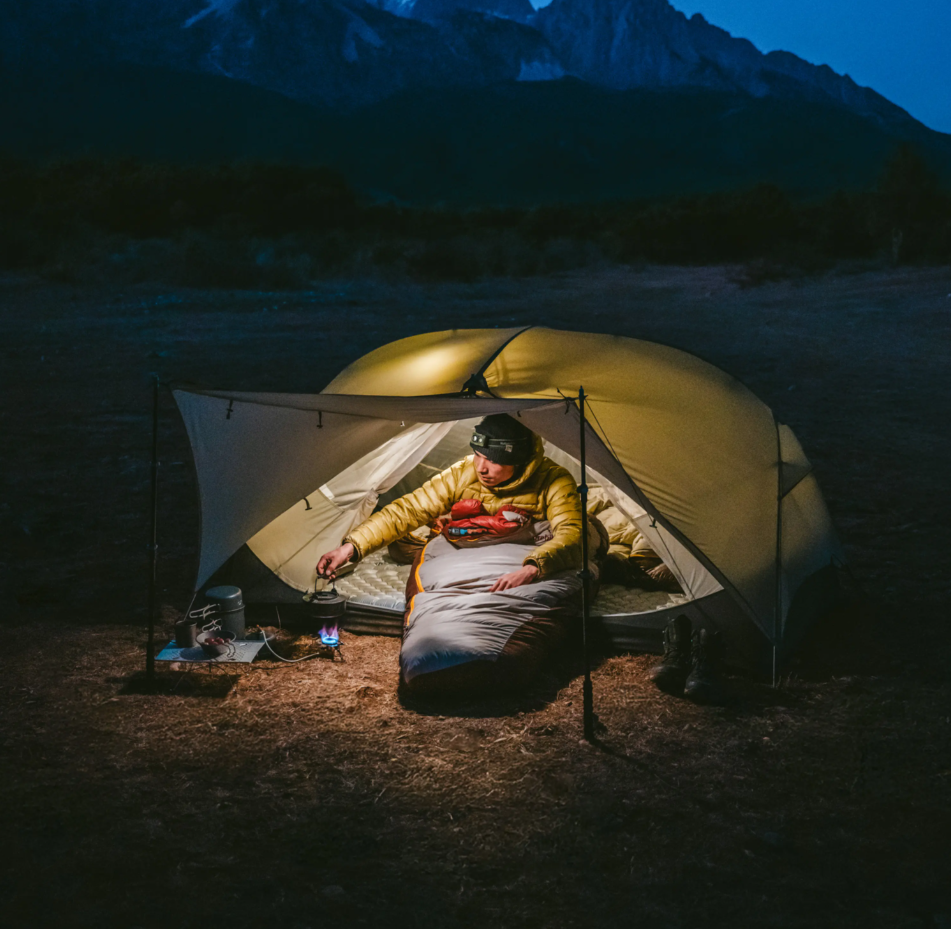 картинка Палатка Naturehike Mongar UL 2-местная, алюминиевый каркас, сверхлегкая, песочная