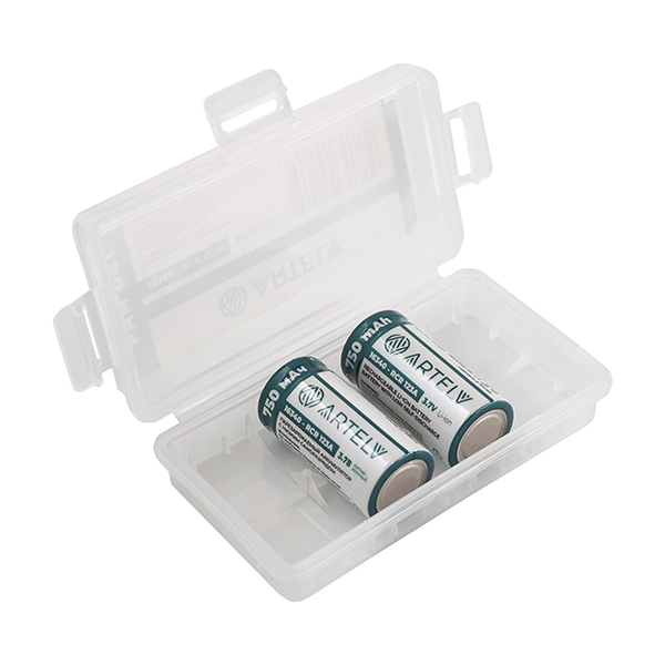картинка Аккумуляторные батареи RCR123 ARTELV 3.7V Li-Ion 750 mAh