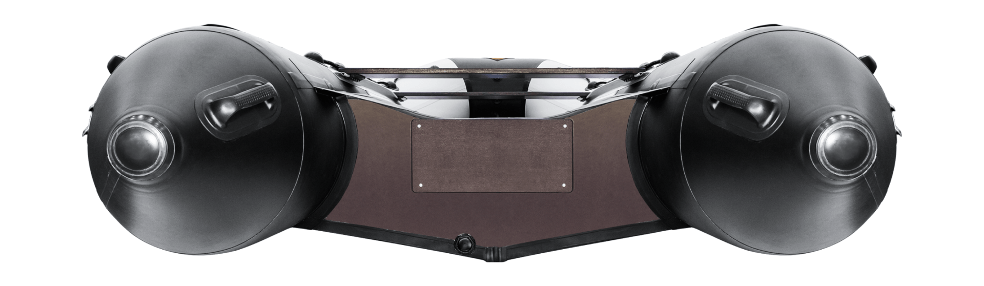 картинка Надувная лодка ПВХ, Ривьера Максима 3600 СК Комби, светло-серый/черный