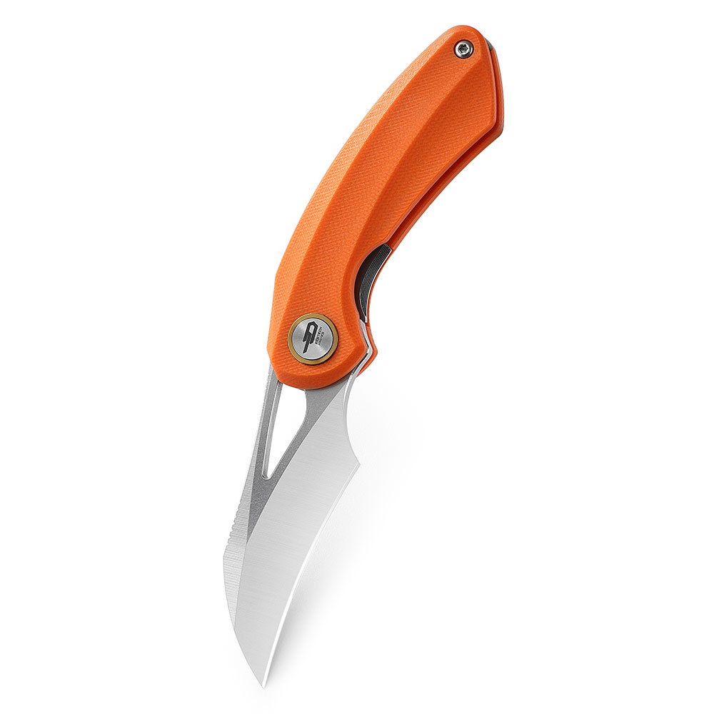 картинка Нож Bestech Bihai сталь 14C28N, рукоять G10 оранжевая