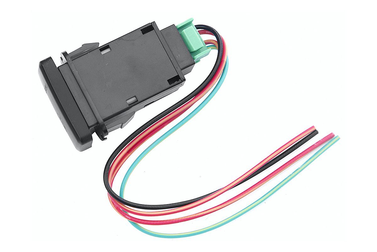 картинка Кнопка РИФ ВКЛ/ВЫКЛ, белый, COMPRESSOR TOYOTA 40x20