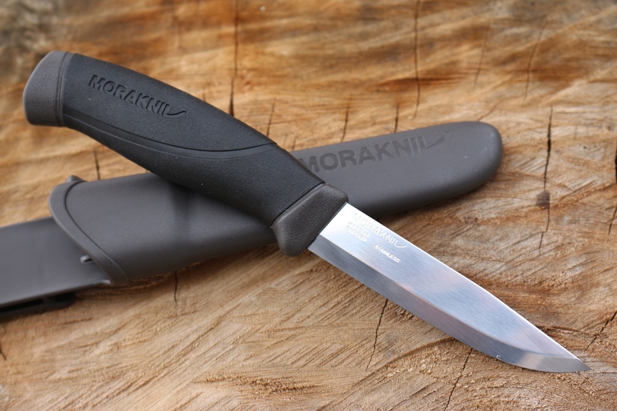 картинка Нож Morakniv Companion Anthracite, нержавеющая сталь, 13165