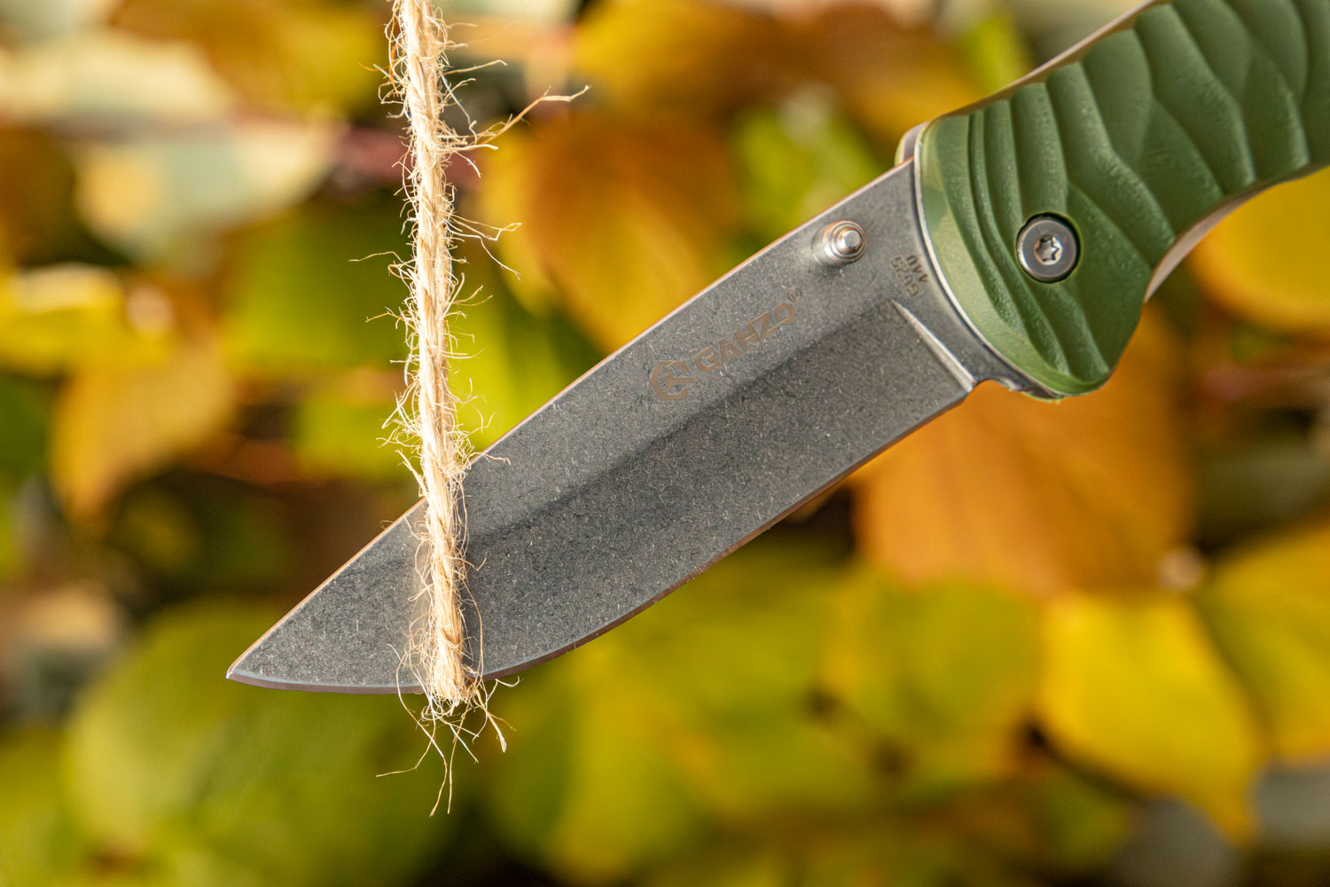 Нож складной Ganzo G6252-GR зеленый