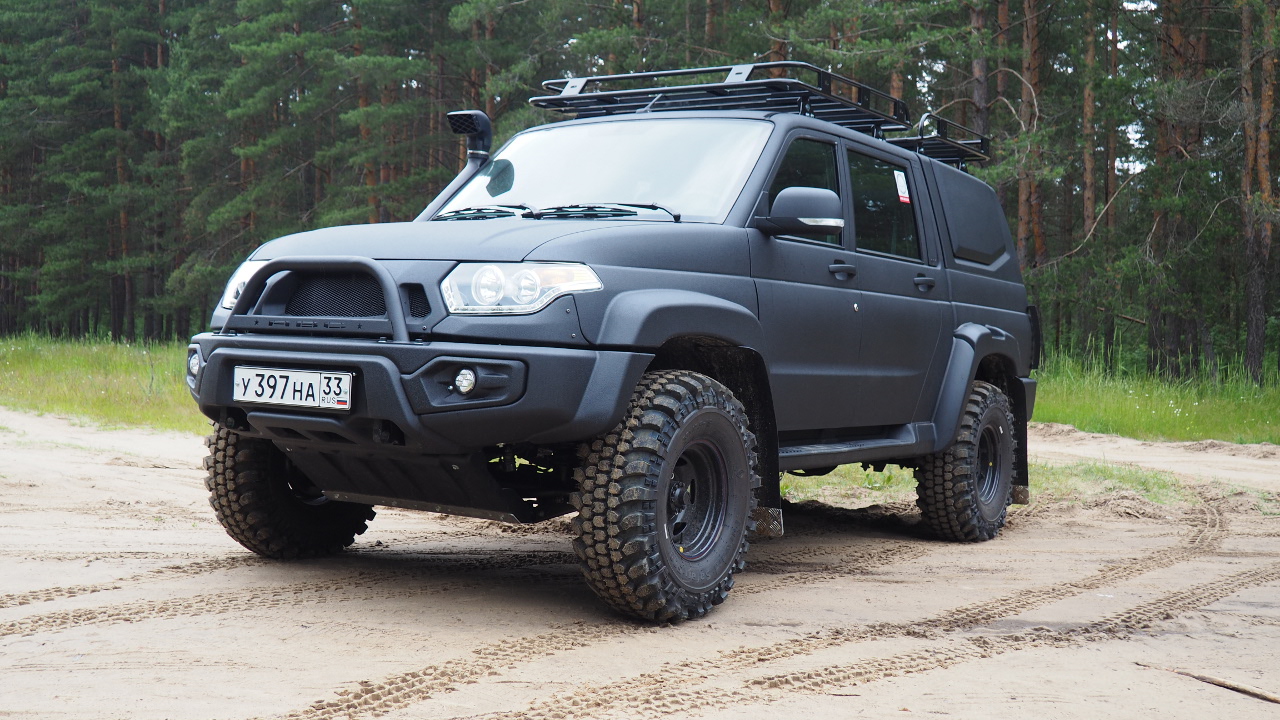 картинка Комплект "Медведь"3 UAZ Пикап 2016- АВС-Дизайн ABC.UAZ.МЕДВЕДЬ3