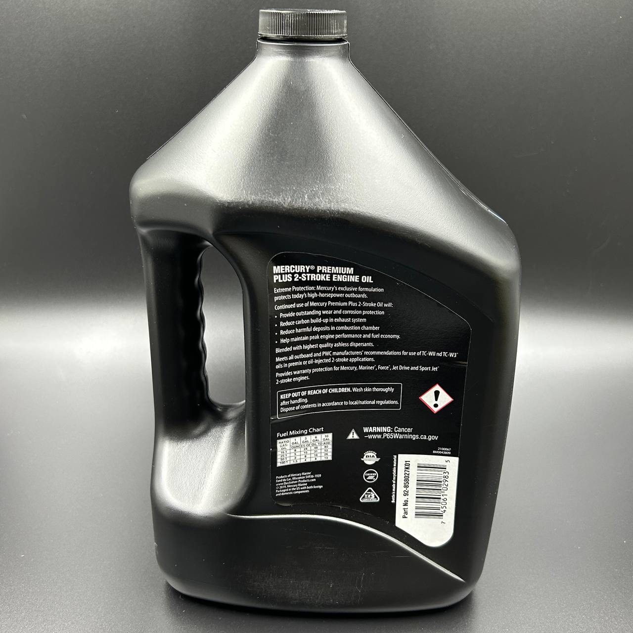 картинка Масло 2-х такт. PREMIUM PLUS TCW3  MERCURY, 3,78 л