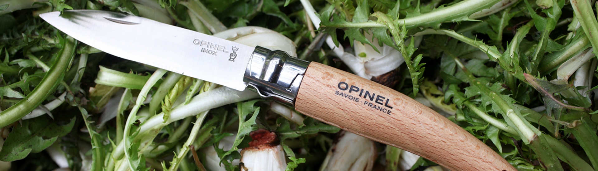 картинка Нож Opinel №8 садовый, нержавеющая сталь, коробка