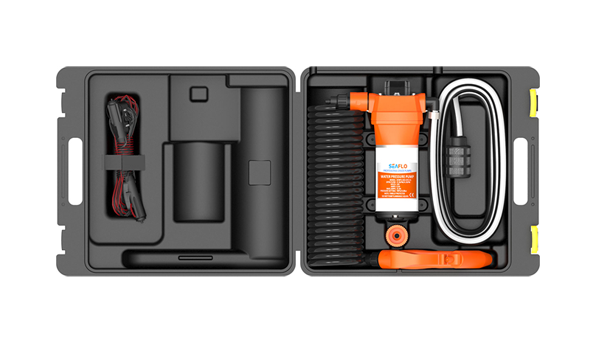 картинка Комплект помывочный переносной, 12 В, 17л/мин SeaFlo
