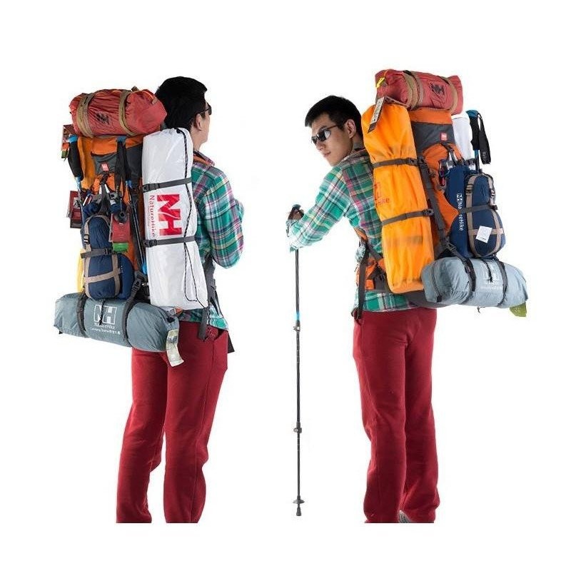 картинка Рюкзак Naturehike NH70B070-B 70L оранжевый, 6927595709016