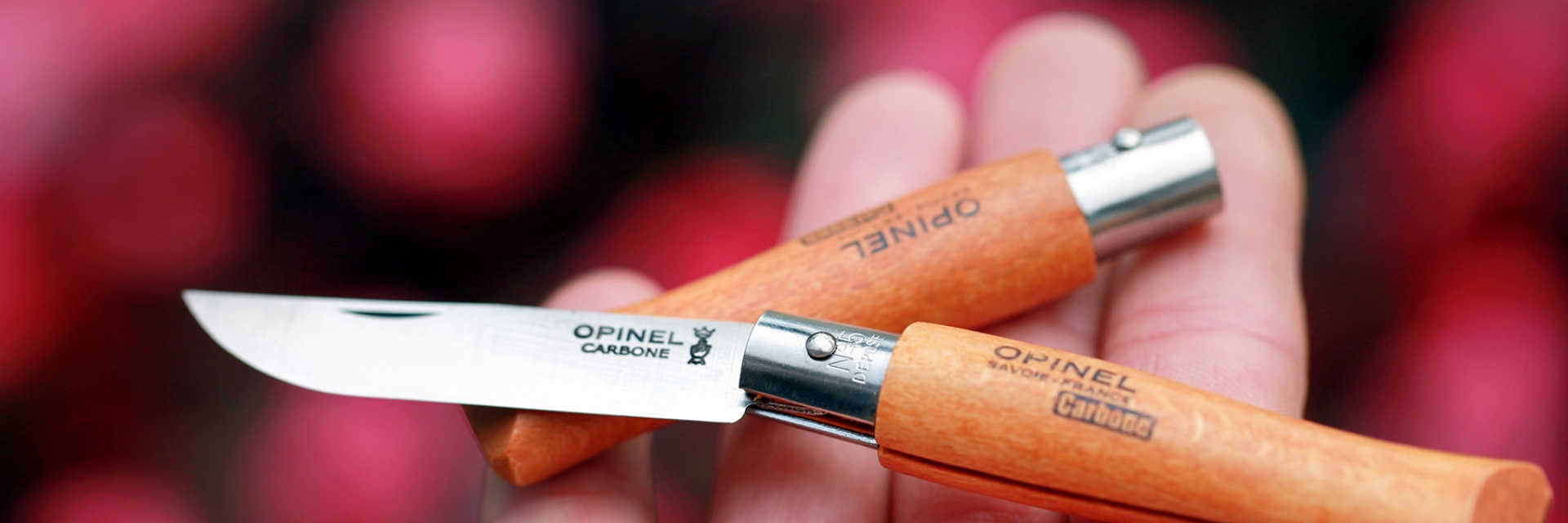 картинка Нож Opinel №3, углеродистая сталь, рукоять из дерева бука