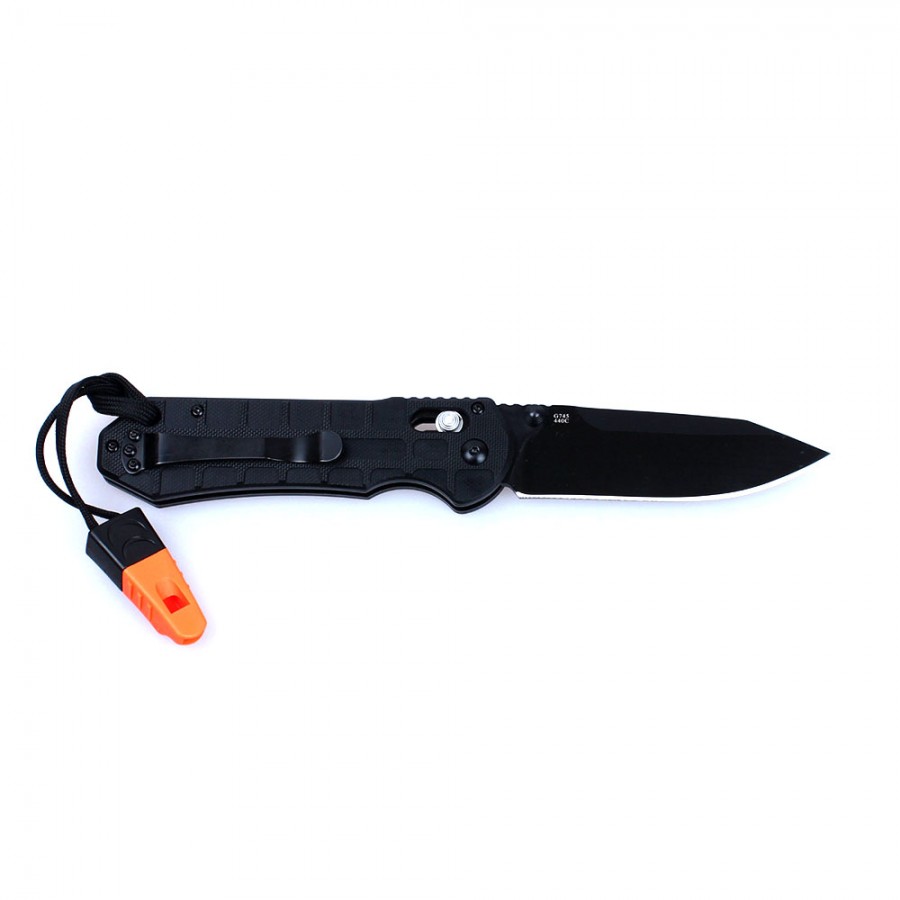 картинка Нож Ganzo G7453P-WS черный
