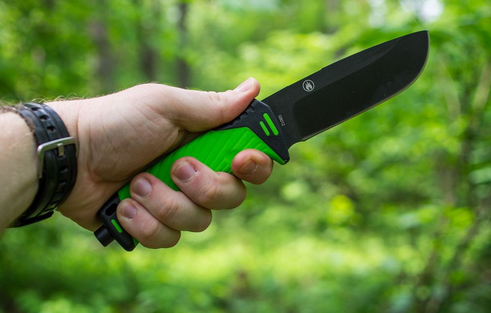 картинка Нож Ganzo G8012 оранжевый