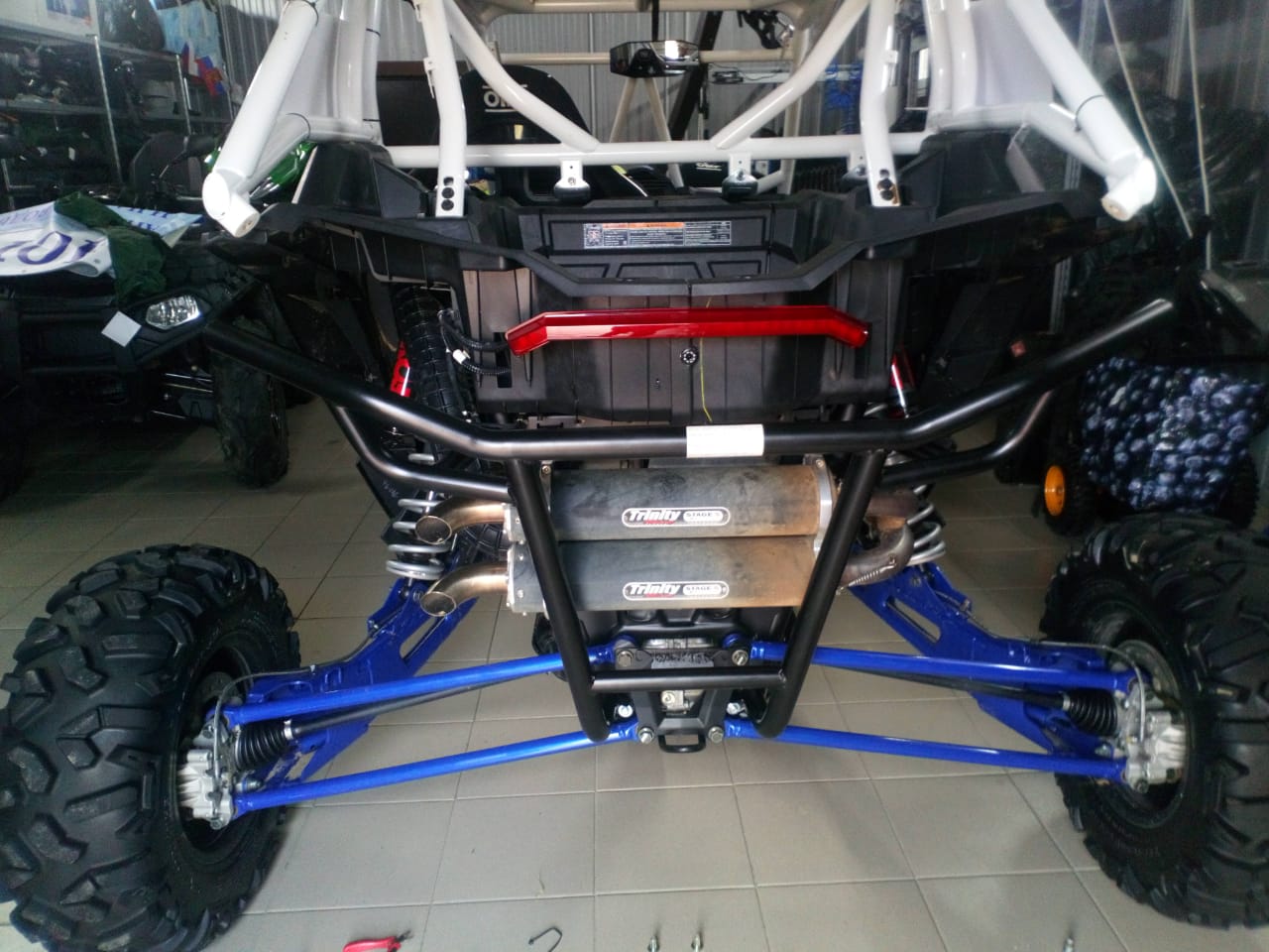 Бампер задний для POLARIS RZR XP