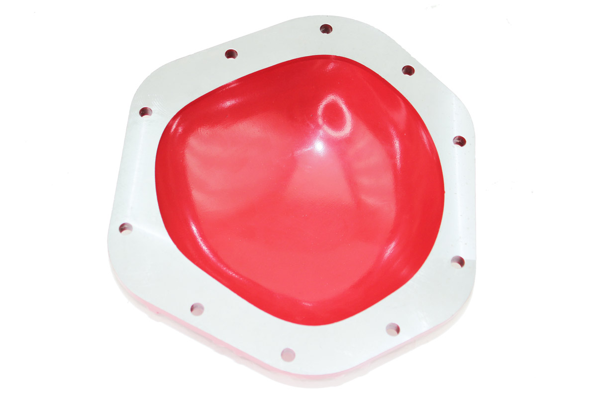 картинка Крышка картера моста redBTR алюминиевая без пробок