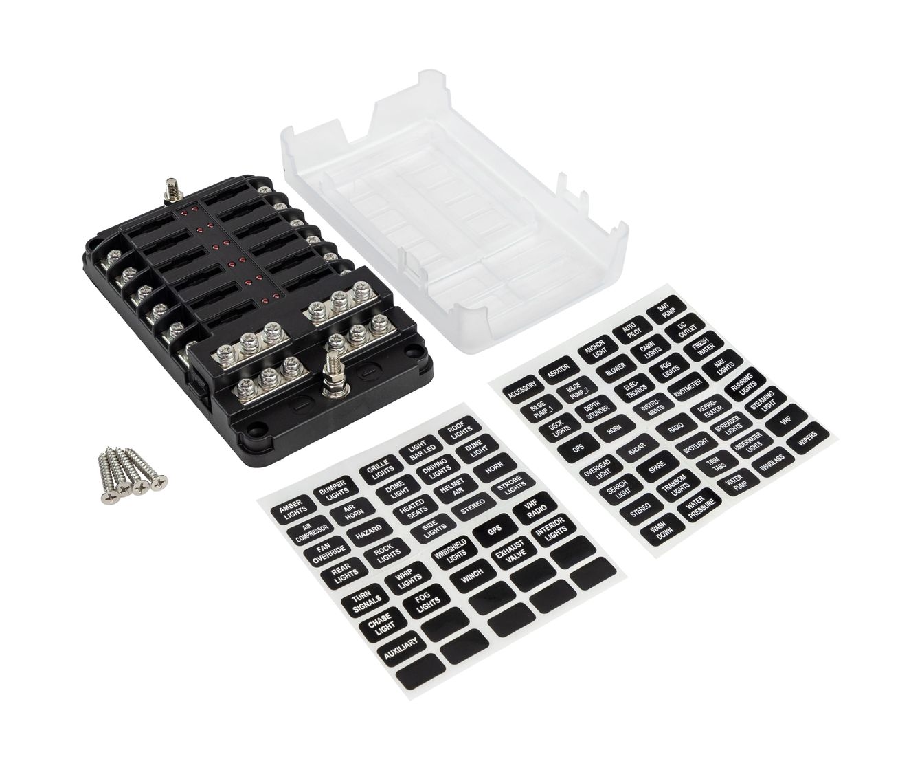 картинка Блок на 12 предохранителей, Marine Rocket