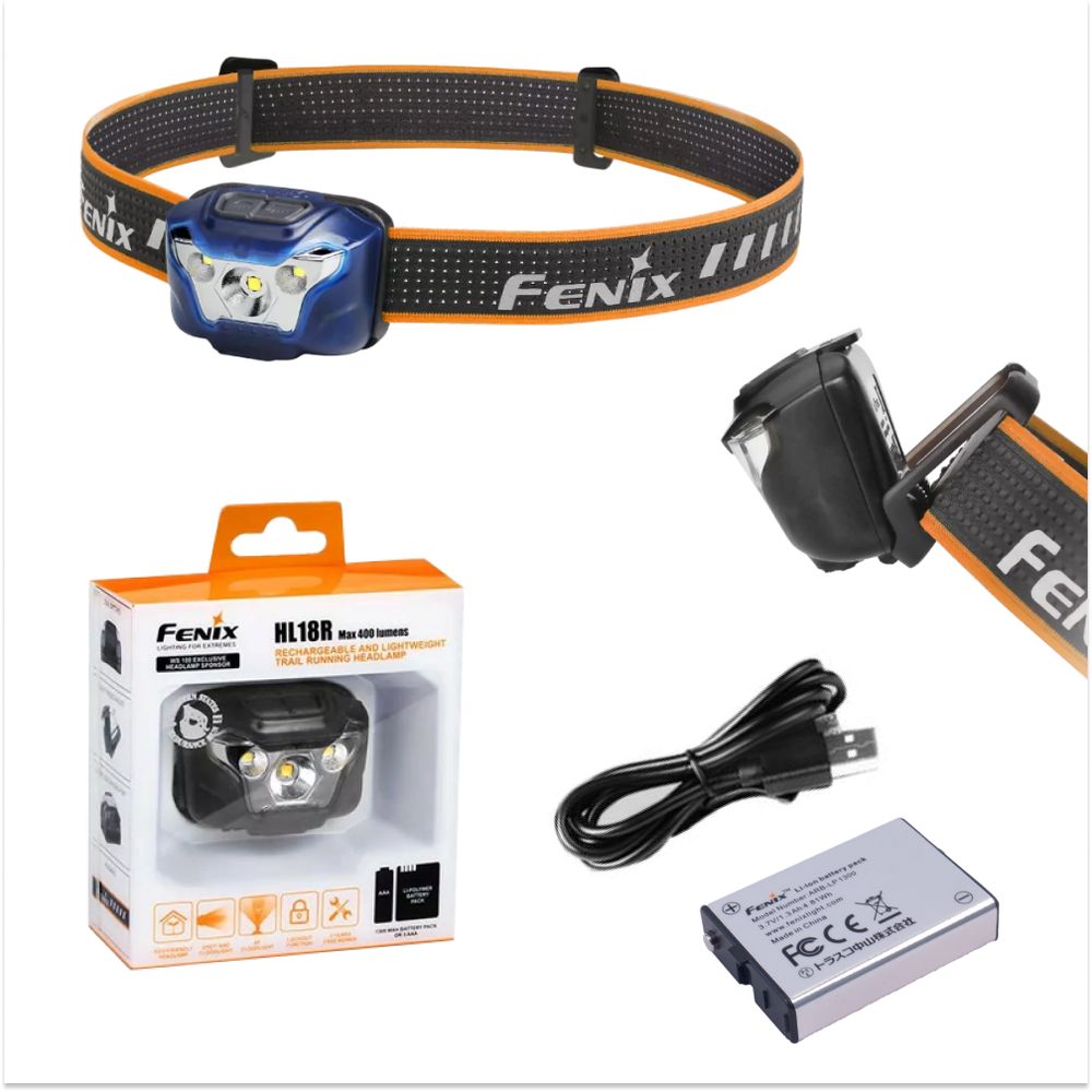 картинка Налобный фонарь Fenix HL18R черный