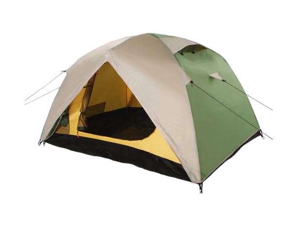 картинка Палатка BTrace Point 2+ (Зеленый/Бежевый)