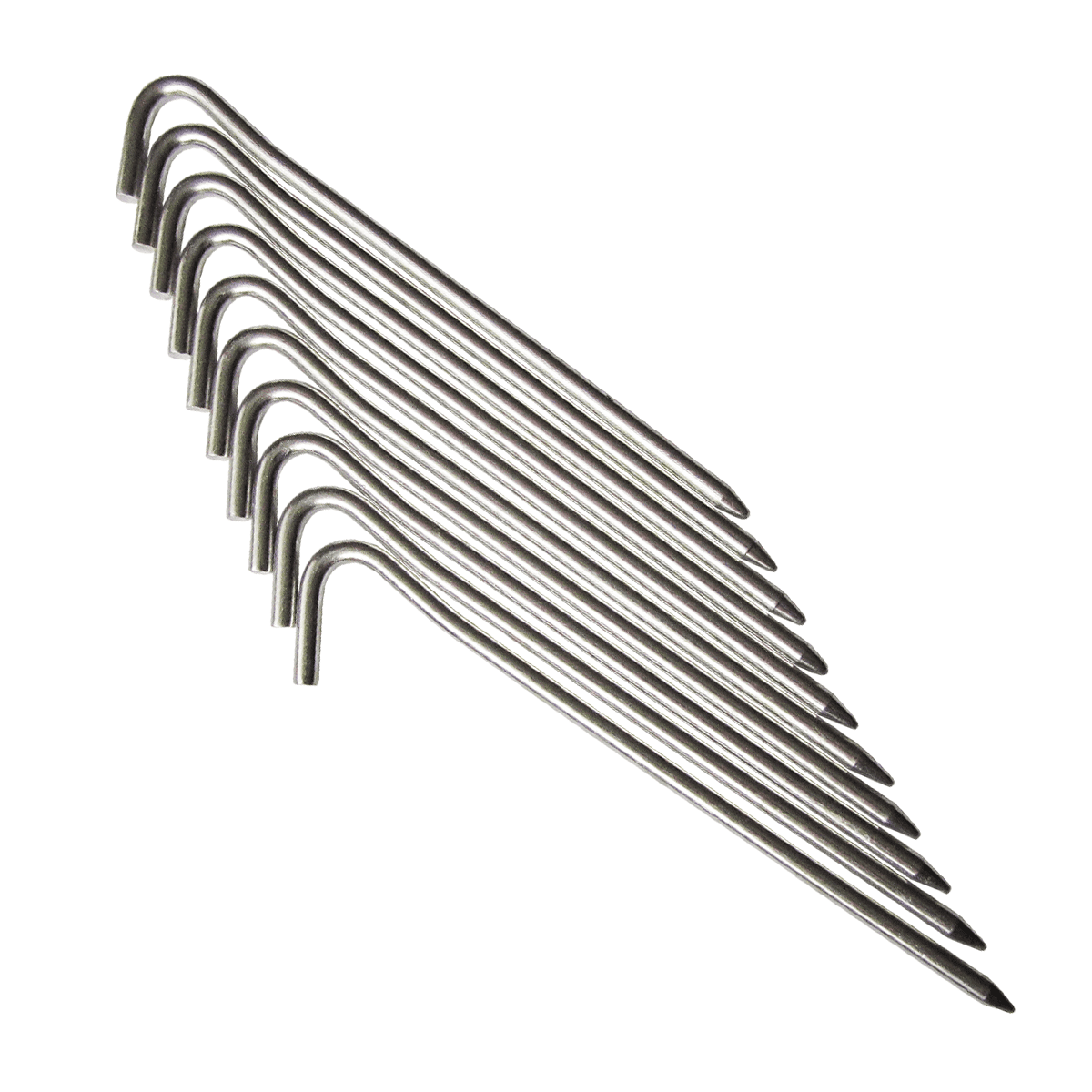 картинка Колышки BTrace алюминий (комплект 10 шт.) (комплект 10 шт.)