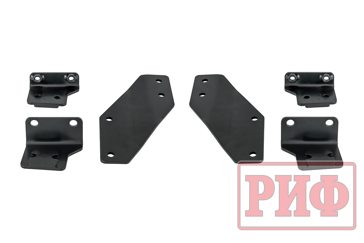 картинка Бампер РИФ силовой передний Lada Нива Тревел с защитной радиатора