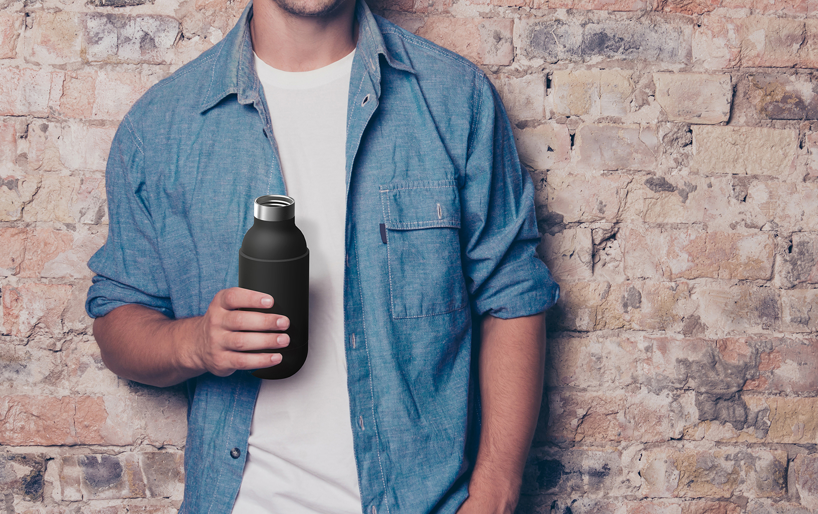 картинка Термос ORB, 430 мл, черный