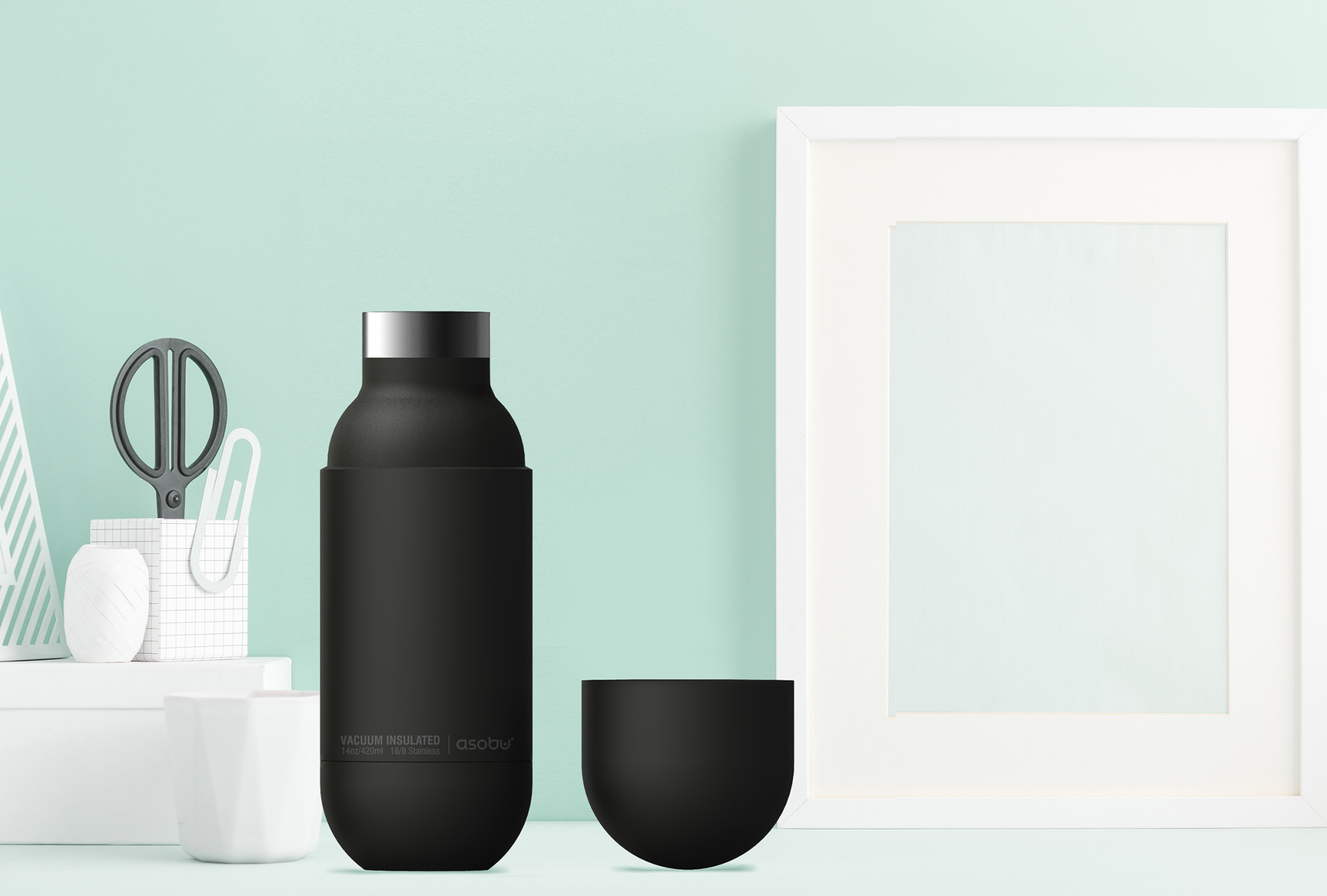 картинка Термос ORB, 430 мл, черный