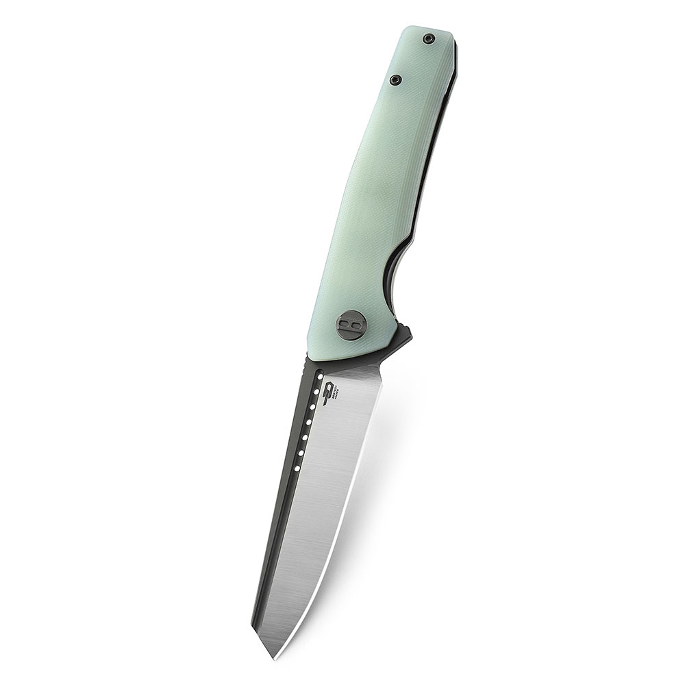 картинка Нож Bestech Slyther сталь 14C28N, рукоять G10 прозрачная